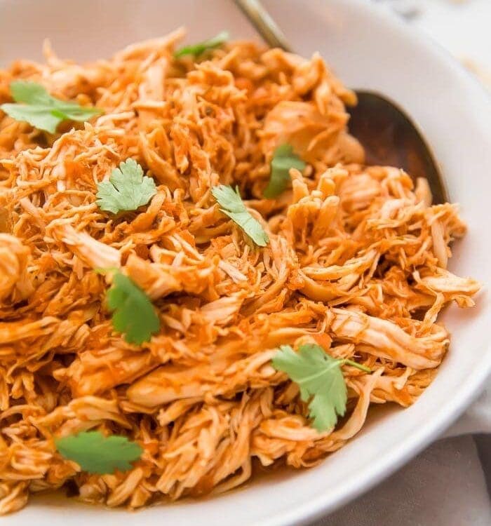 Easy Shredded Mexican Chicken - House of Yumm