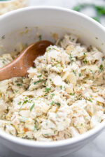 Tarragon Chicken Salad with Sliced Almonds - 40 Aprons