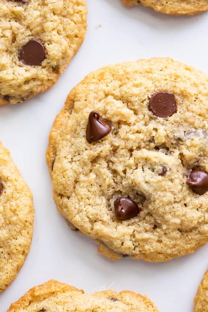 Almond Flour Chocolate Chip Cookies - 40 Aprons