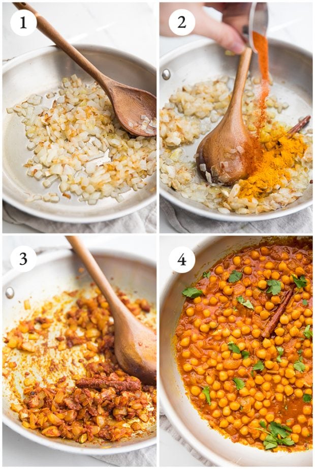 Easy Chana Masala Aprons