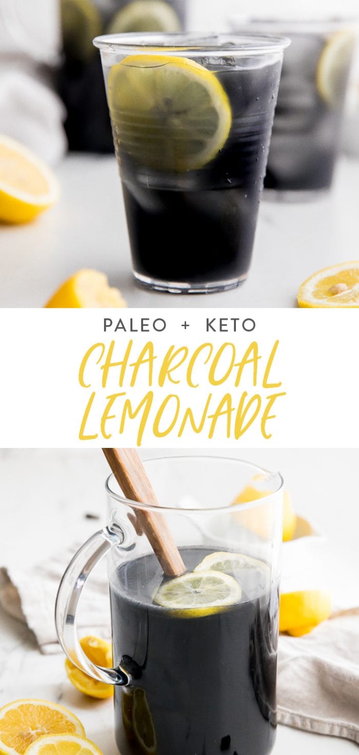 Charcoal Lemonade Pinterest graphic
