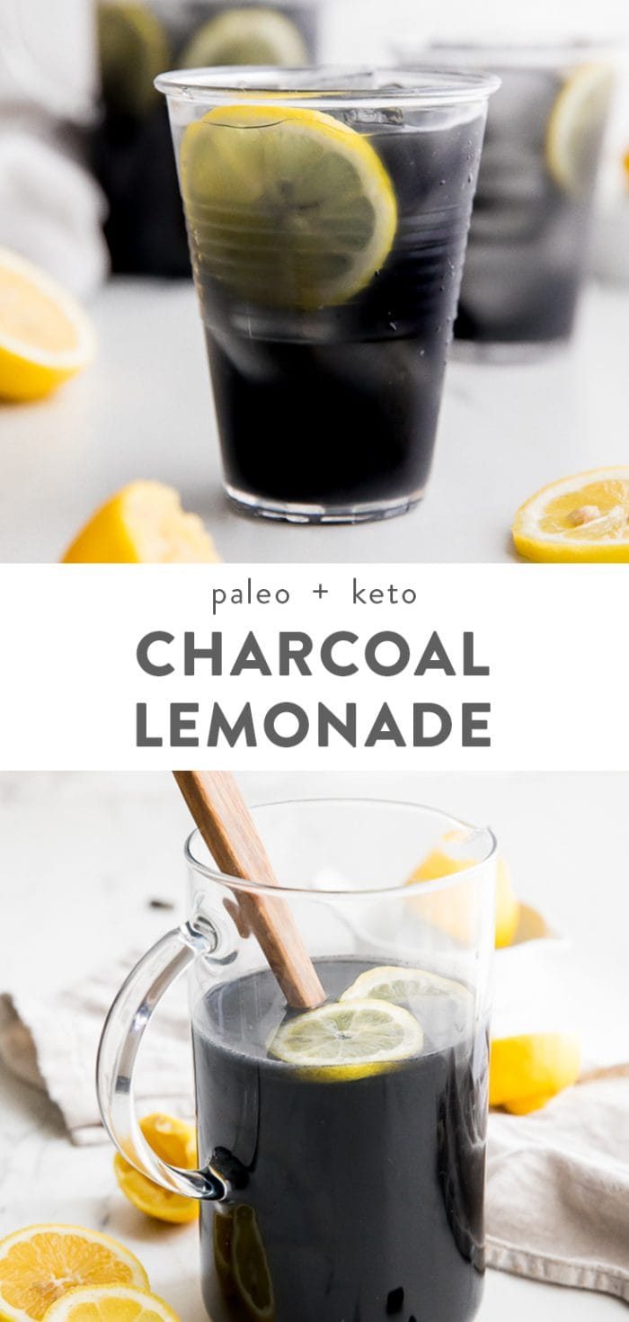 Charcoal Lemonade Pinterest graphic