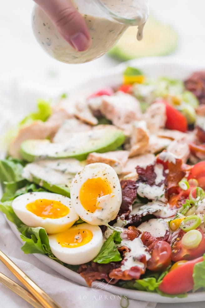 Healthy Chicken Cobb Salad Whole Dairy Free Aprons