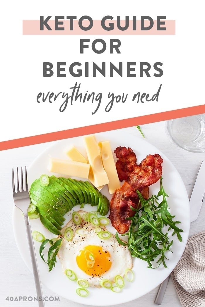 The Keto Diet for Beginners - 40 Aprons