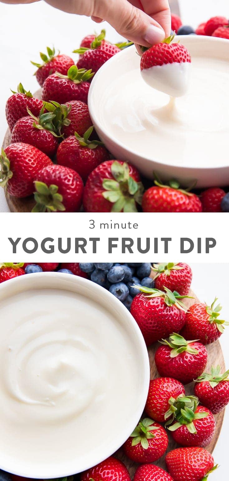 Easy Yogurt Fruit Dip 40 Aprons