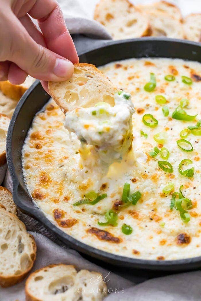 Creamy Hot Crab Dip (Low Carb, Keto, Gluten Free)