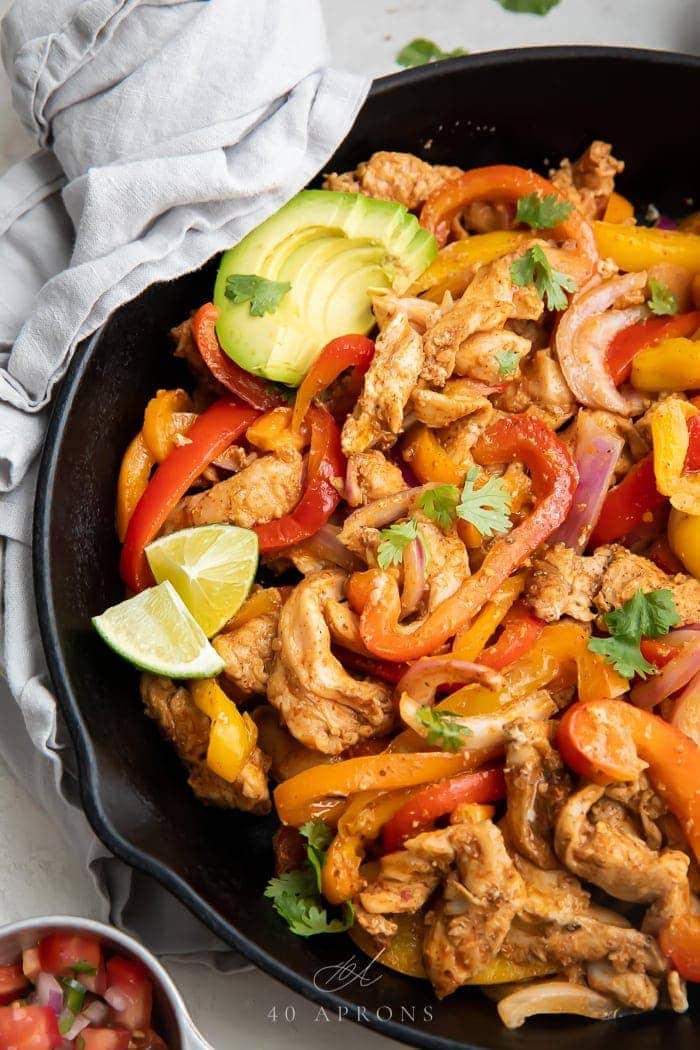 Crockpot Chicken Fajitas