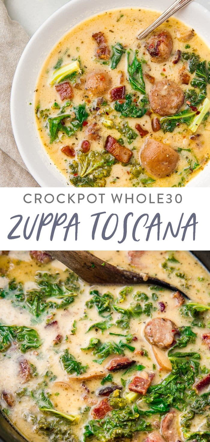 Crockpot Zuppa Toscana (Whole30) - 40 Aprons