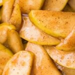 Close up of classic fried apples