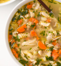 Easy Instant Pot Chicken Noodle Soup (Gluten Free Option) - 40 Aprons