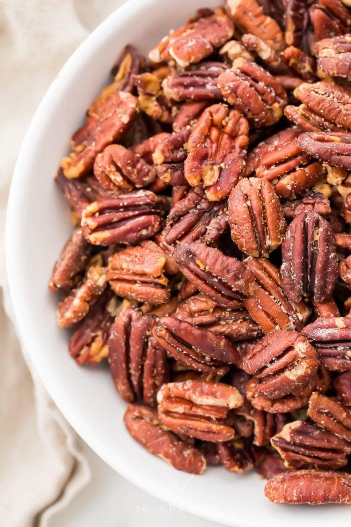 Pecans in a bowl