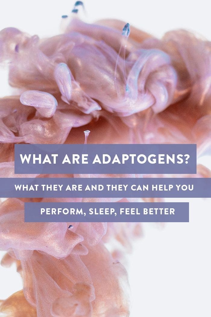 What are adaptogens and which adaptogens are best Pinterest graphic