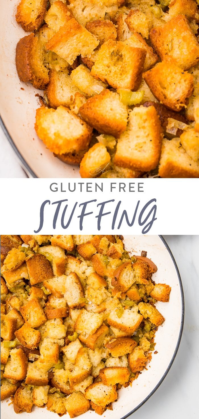 Gluten Free Stuffing Pinterest graphic
