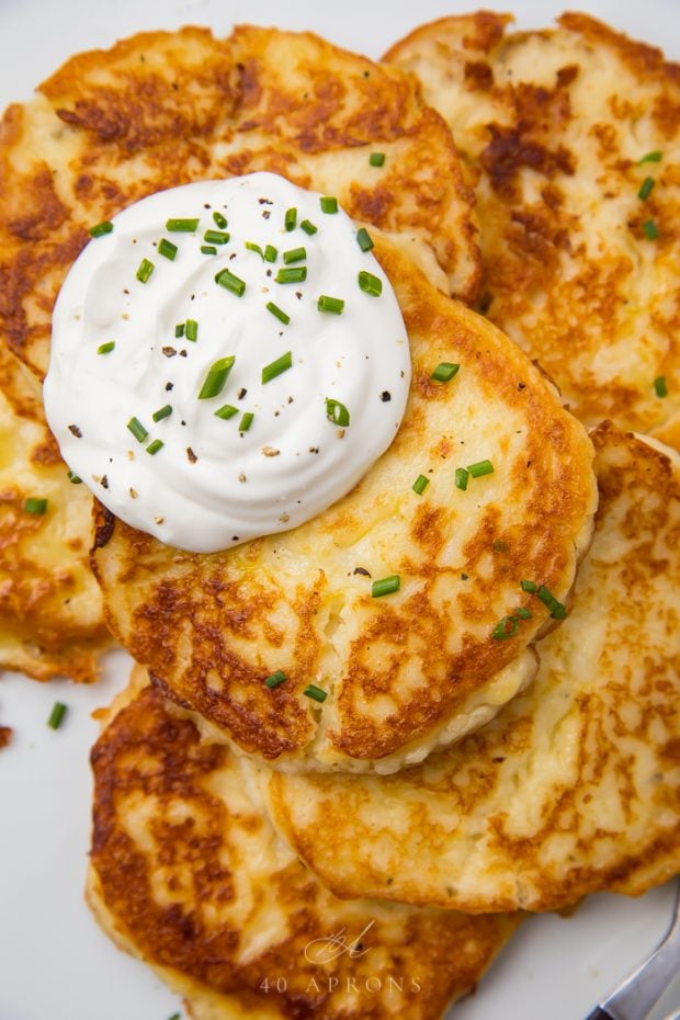 Mashed Potato Pancakes 40 Aprons