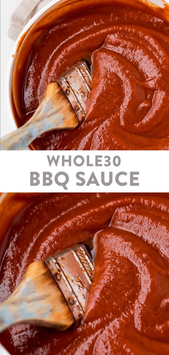 Whole30 BBQ Sauce Pinterest graphic