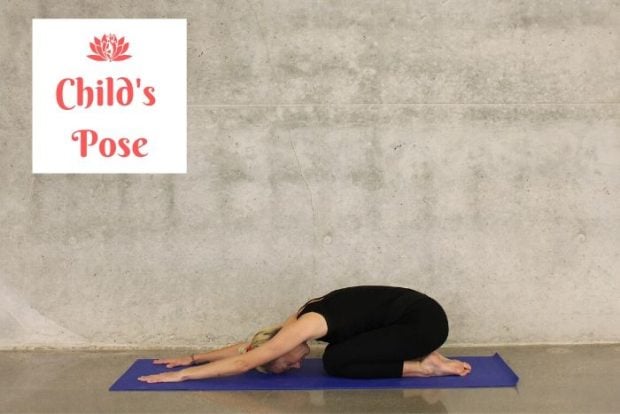 5 Yoga Poses For Holiday Stress Relief - 40 Aprons