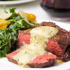 Perfect Filet Mignon with Bearnaise Sauce - 40 Aprons