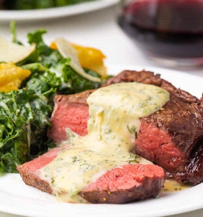 Filet Mignon with Bearnaise Sauce - 40 Aprons
