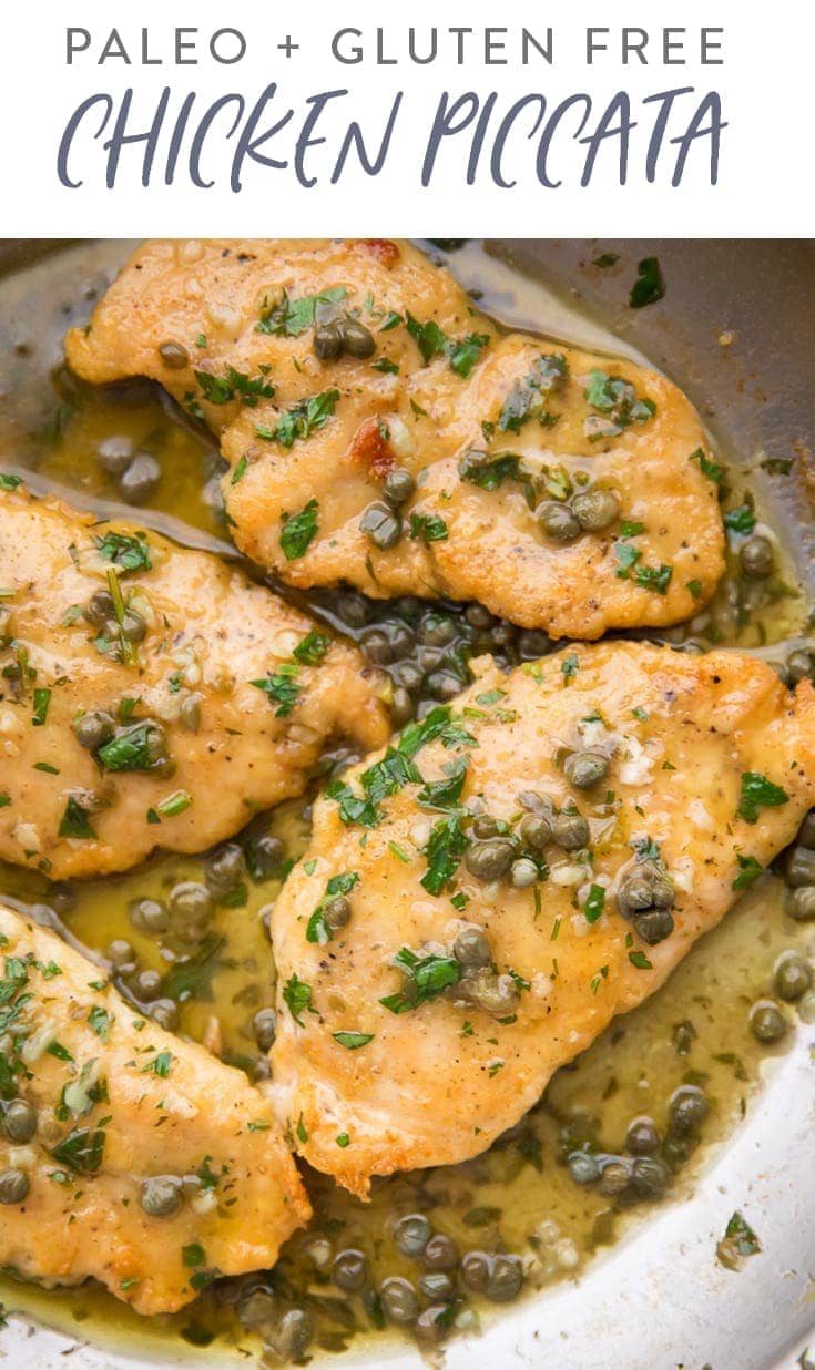 Chicken Piccata (Paleo, Gluten Free) - 40 Aprons