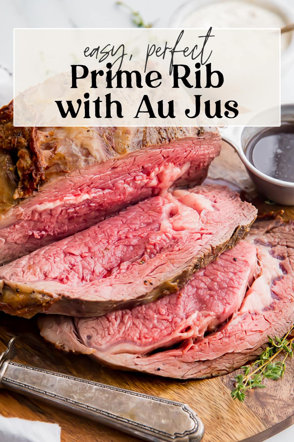 Easy Prime Rib With Au Jus Recipe And