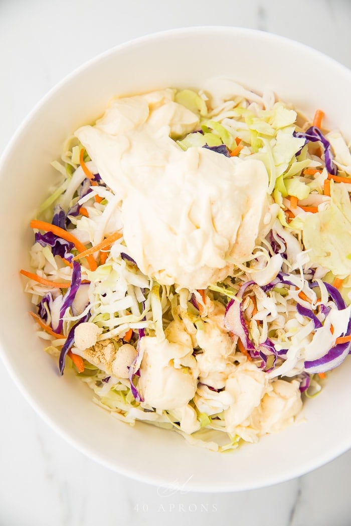 Bbq Chicken Bowls With Sweet Potatoes And Coleslaw Whole30 40 Aprons