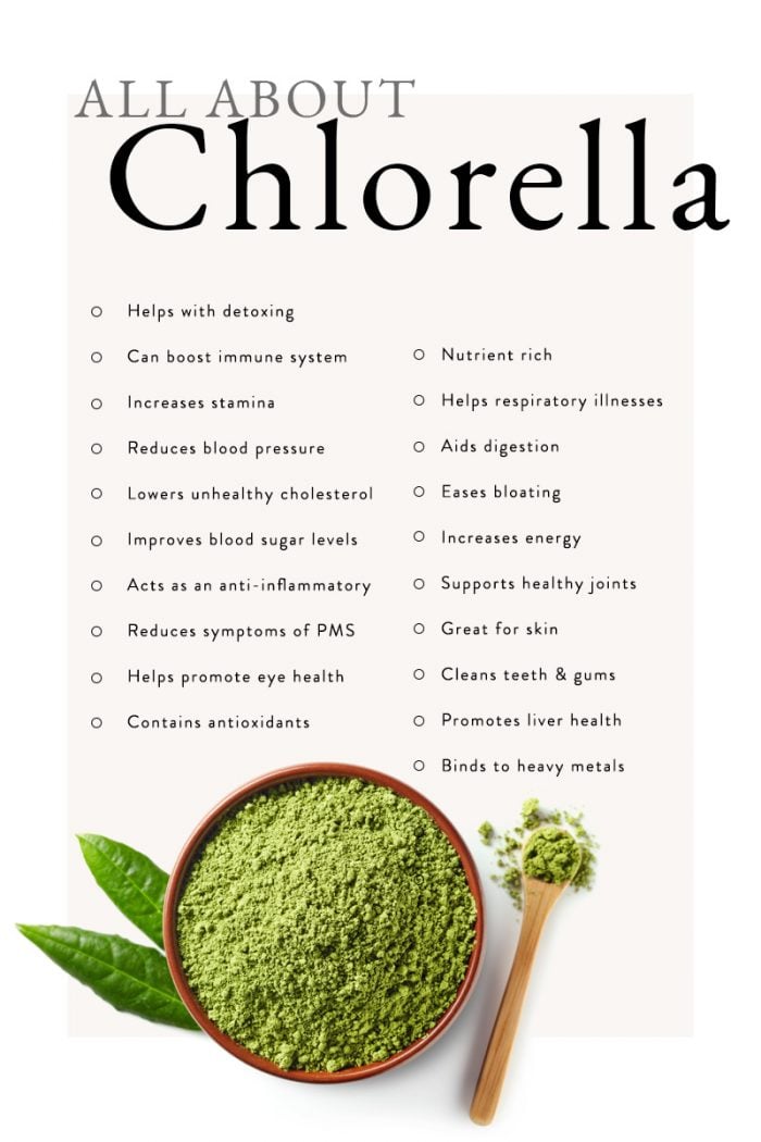 Benefits of chlorella