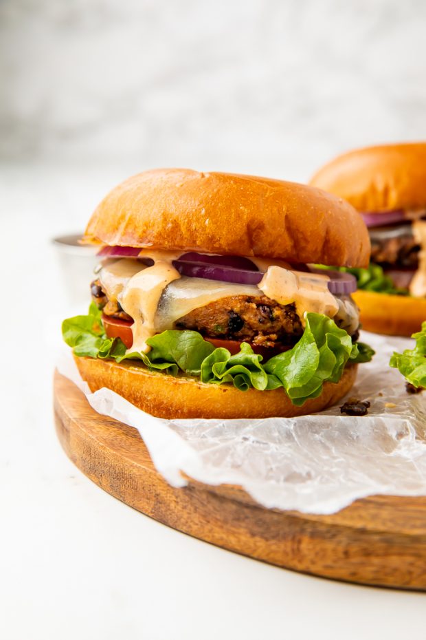 Epic Black Bean Burgers - 40 Aprons