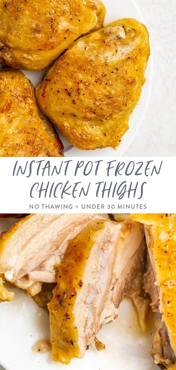 Instant Pot frozen chicken thighs