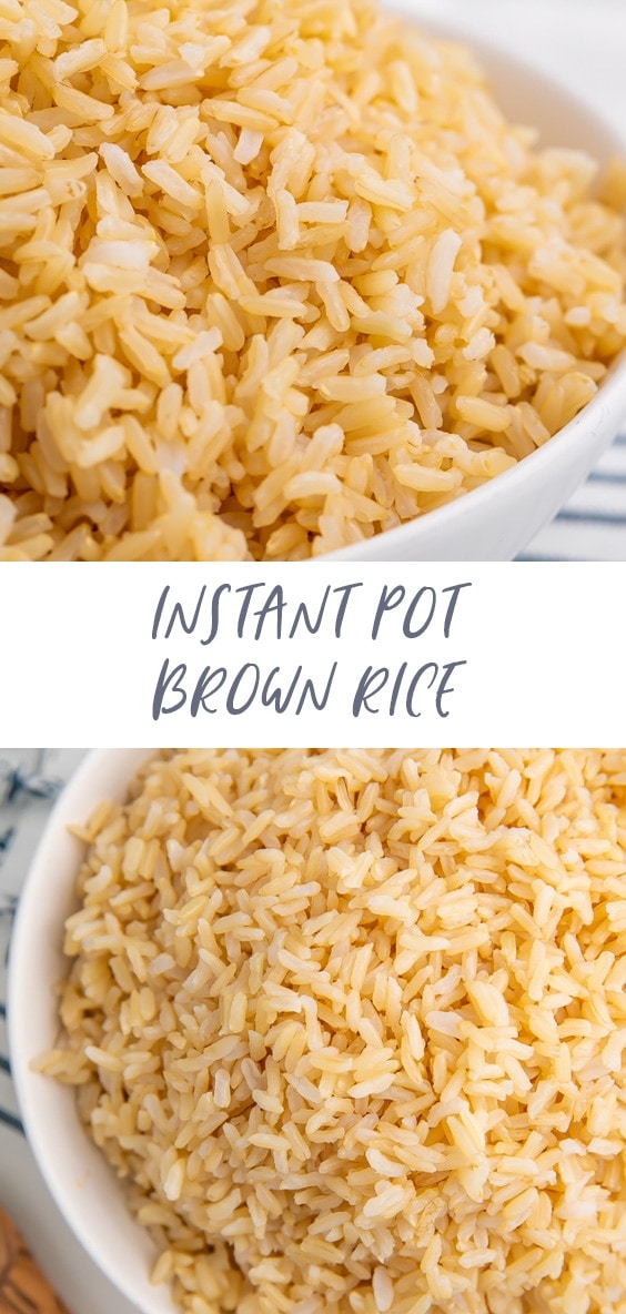 Instant Pot brown rice