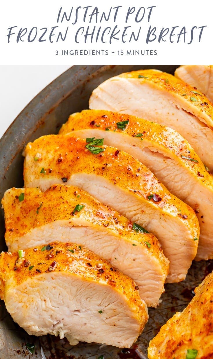 Instant Pot Frozen Chicken Breasts - 40 Aprons