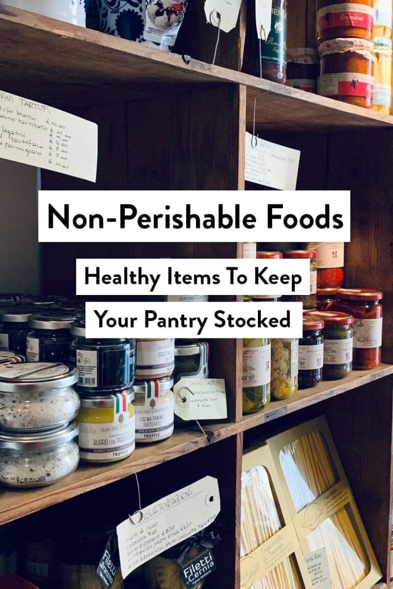 Non-Perishable Foods List