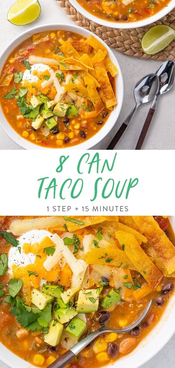8 can taco soup