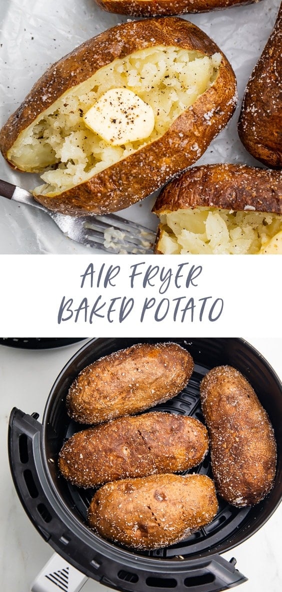 Air fryer baked potato