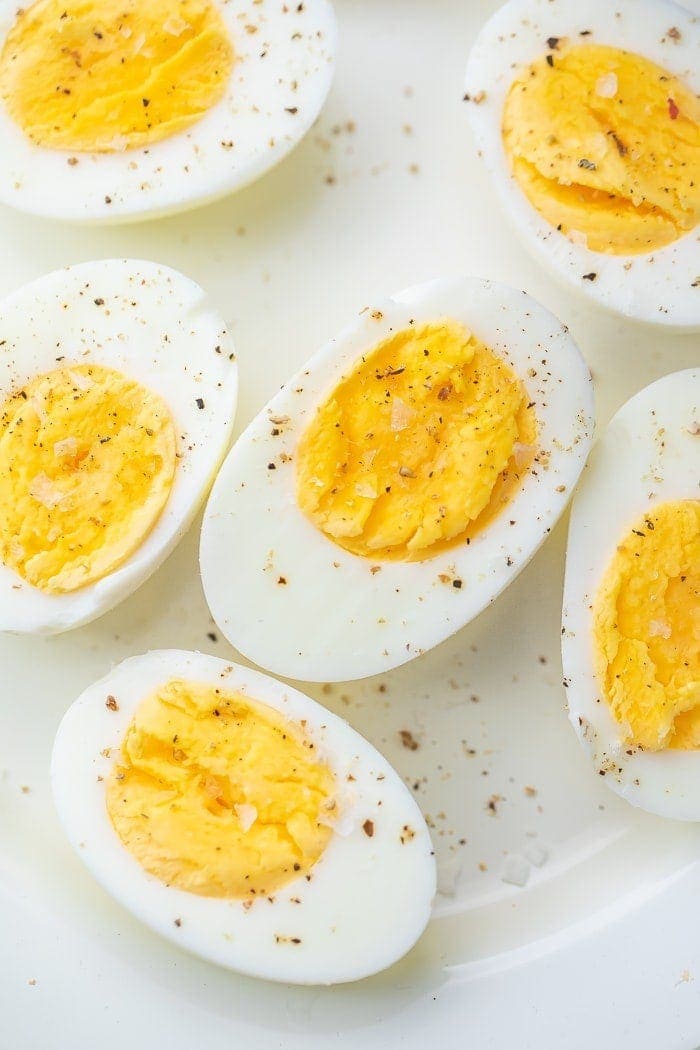 Boiled egg in store air fryer