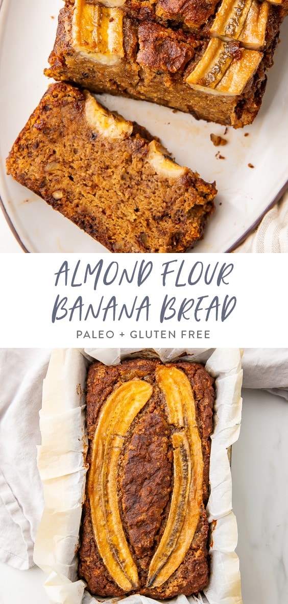 Almond flour banana bread
