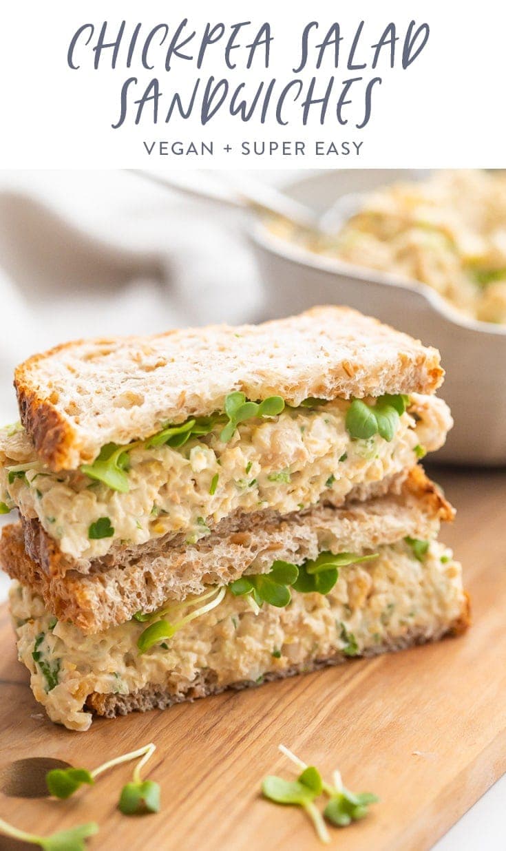 Chickpea Salad Sandwich - 40 Aprons