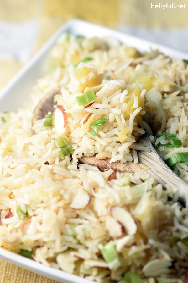 Pineapple and coconut rice