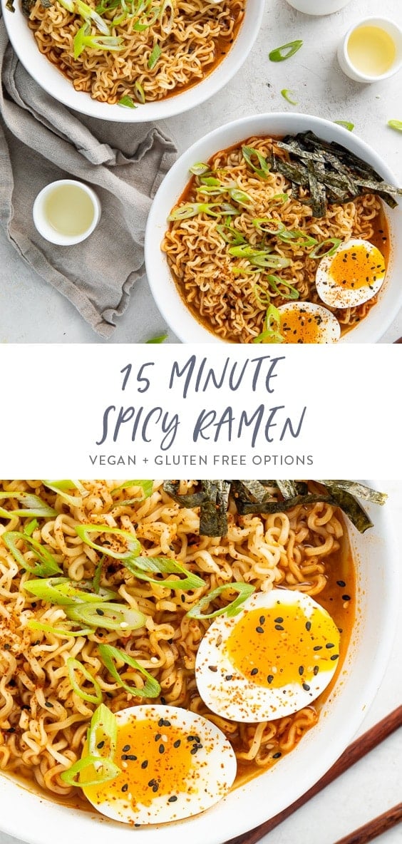 15 minute spicy ramen