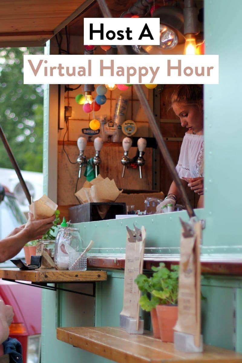 Host a virtual happy hour