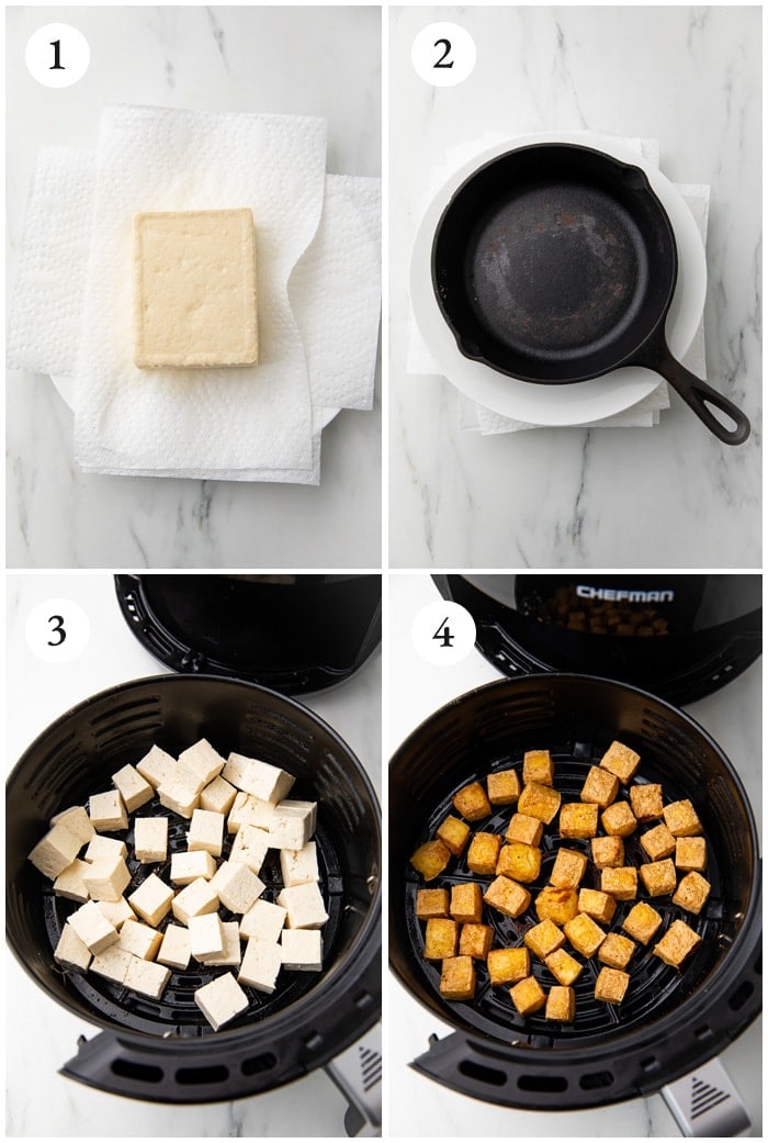 Featured image of post How to Make How To Air Fry Tofu Plain