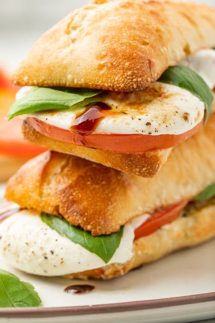 Caprese Sandwich With Tomato Recipe