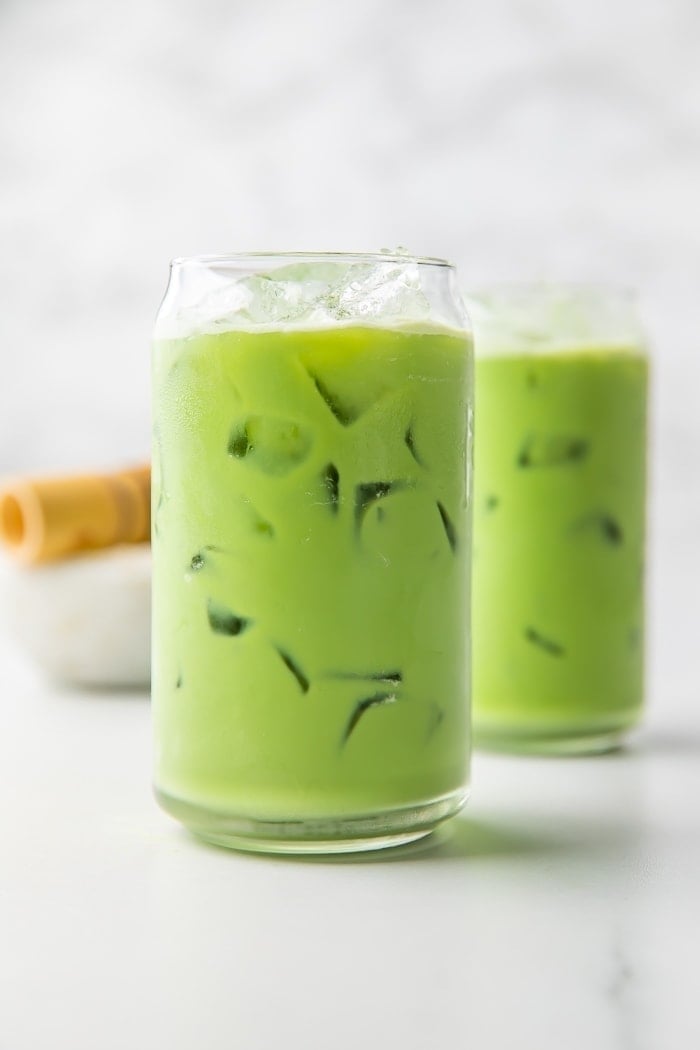 Iced matcha tea, Recipe