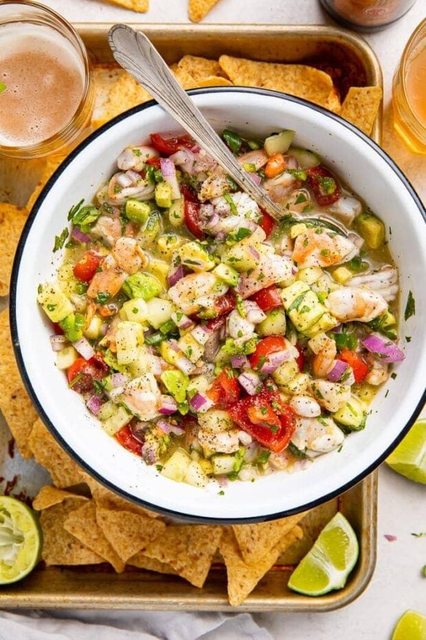 Shrimp Ceviche - 40 Aprons