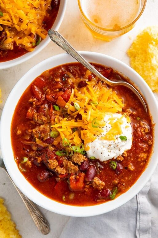 Instant Pot Turkey Chili - 40 Aprons