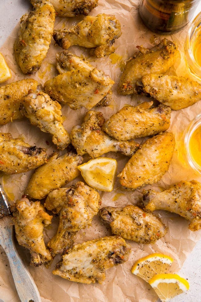 Lemon Pepper Wings - 40 Aprons