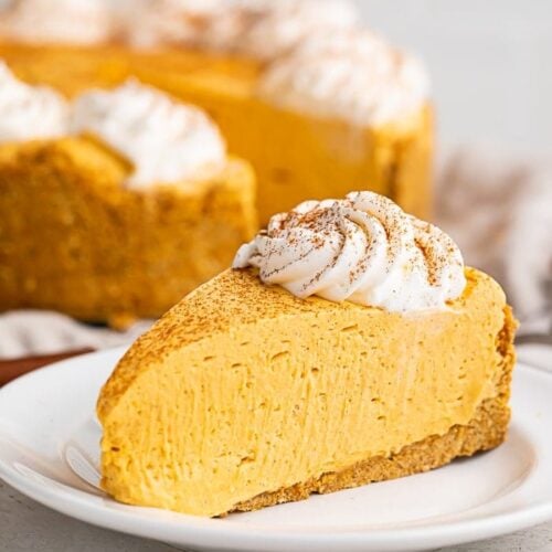 No Bake Pumpkin Cheesecake - 40 Aprons