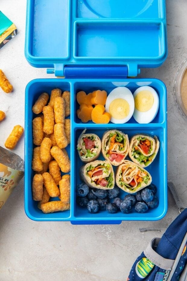 Easy Vegetarian Bento Box for Kids - 40 Aprons