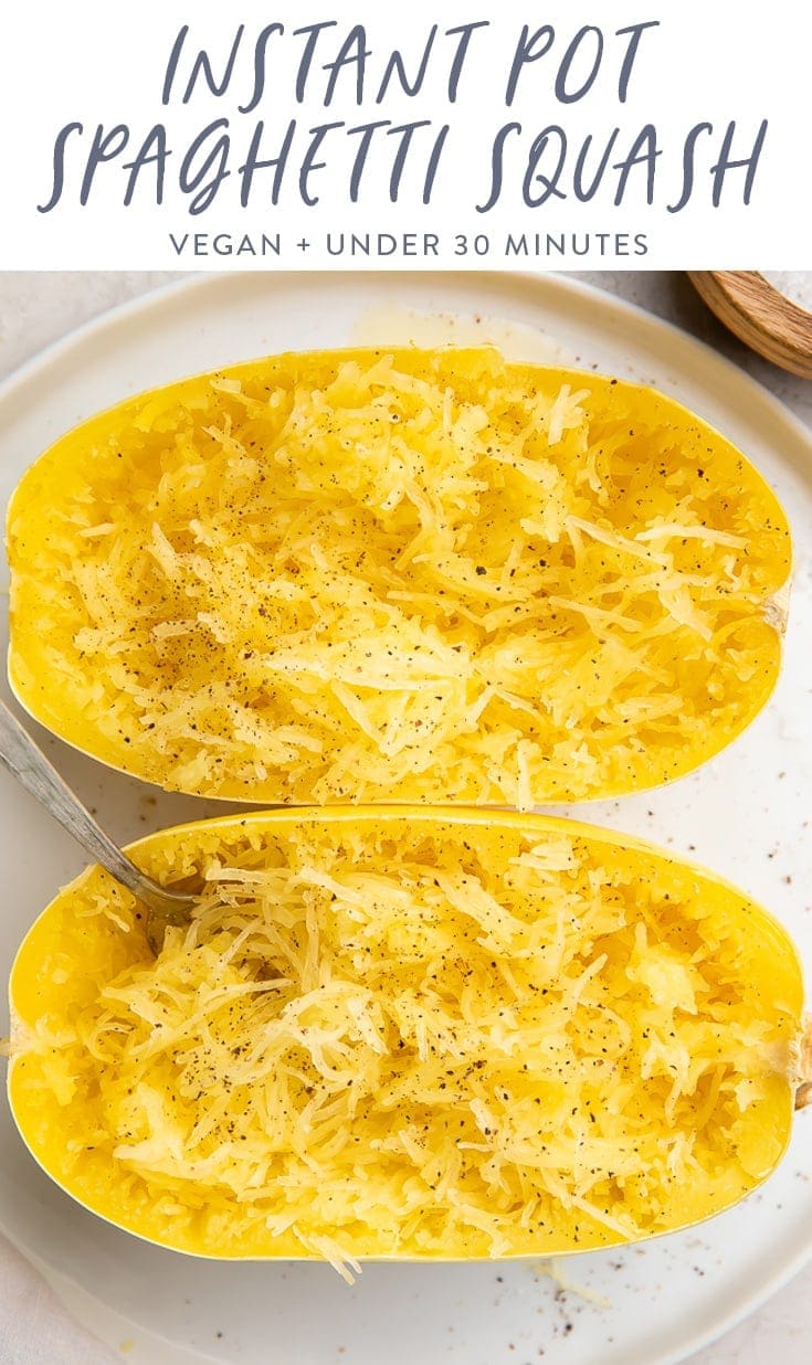 Instant Pot Spaghetti Squash - 40 Aprons