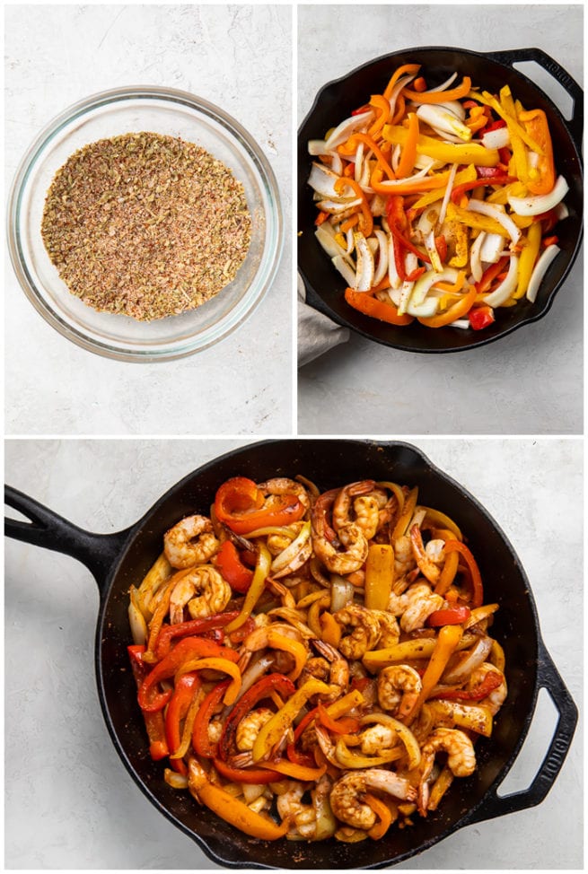 Shrimp Fajitas - 40 Aprons