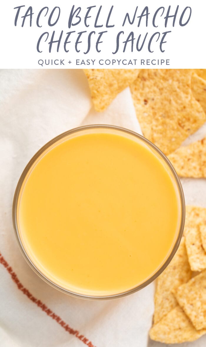 Taco bell nacho cheese recipe